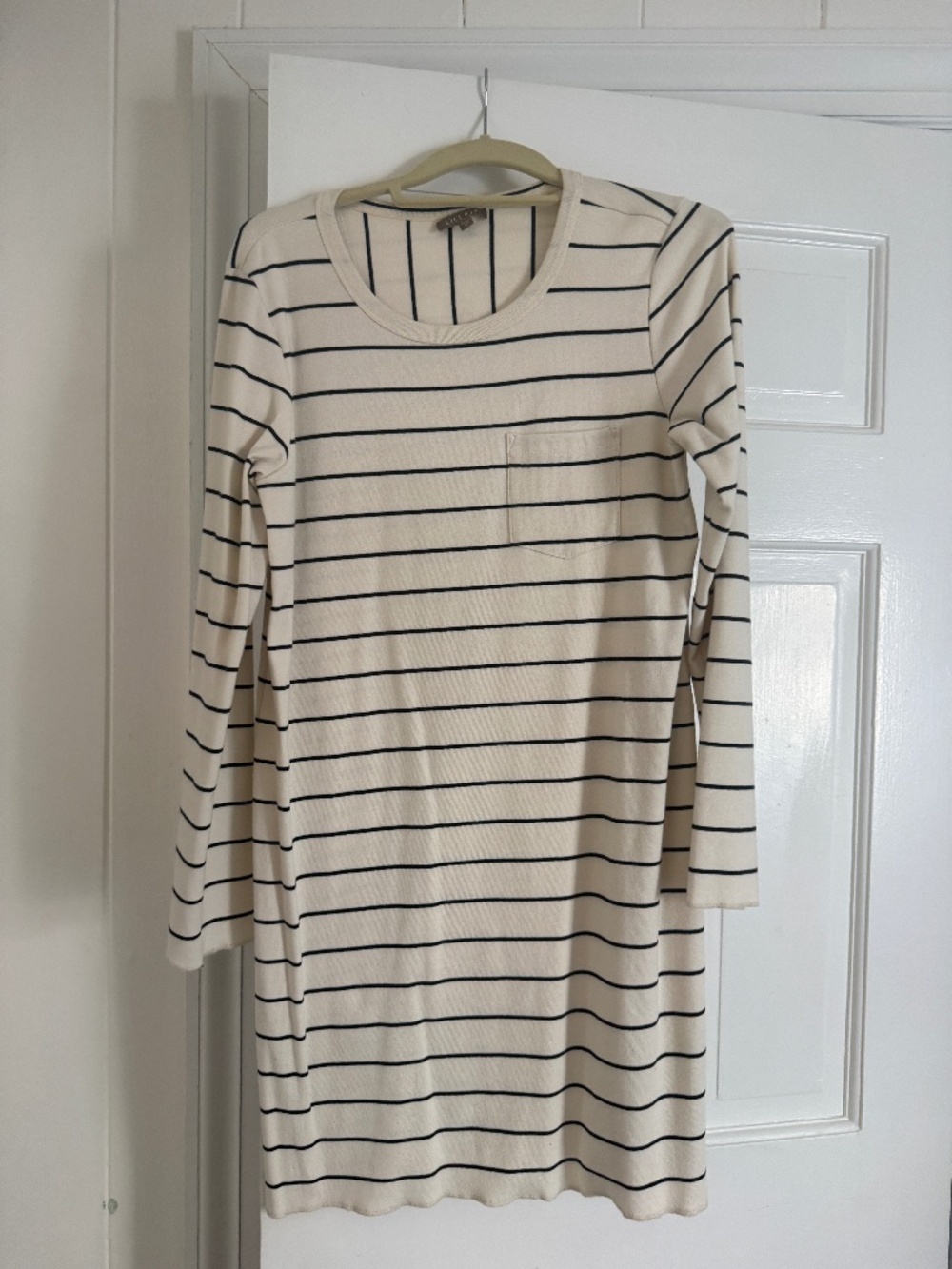 Lillia P Long Sleeve Striped Dress